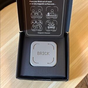 Gray Brick - screen time and focus device